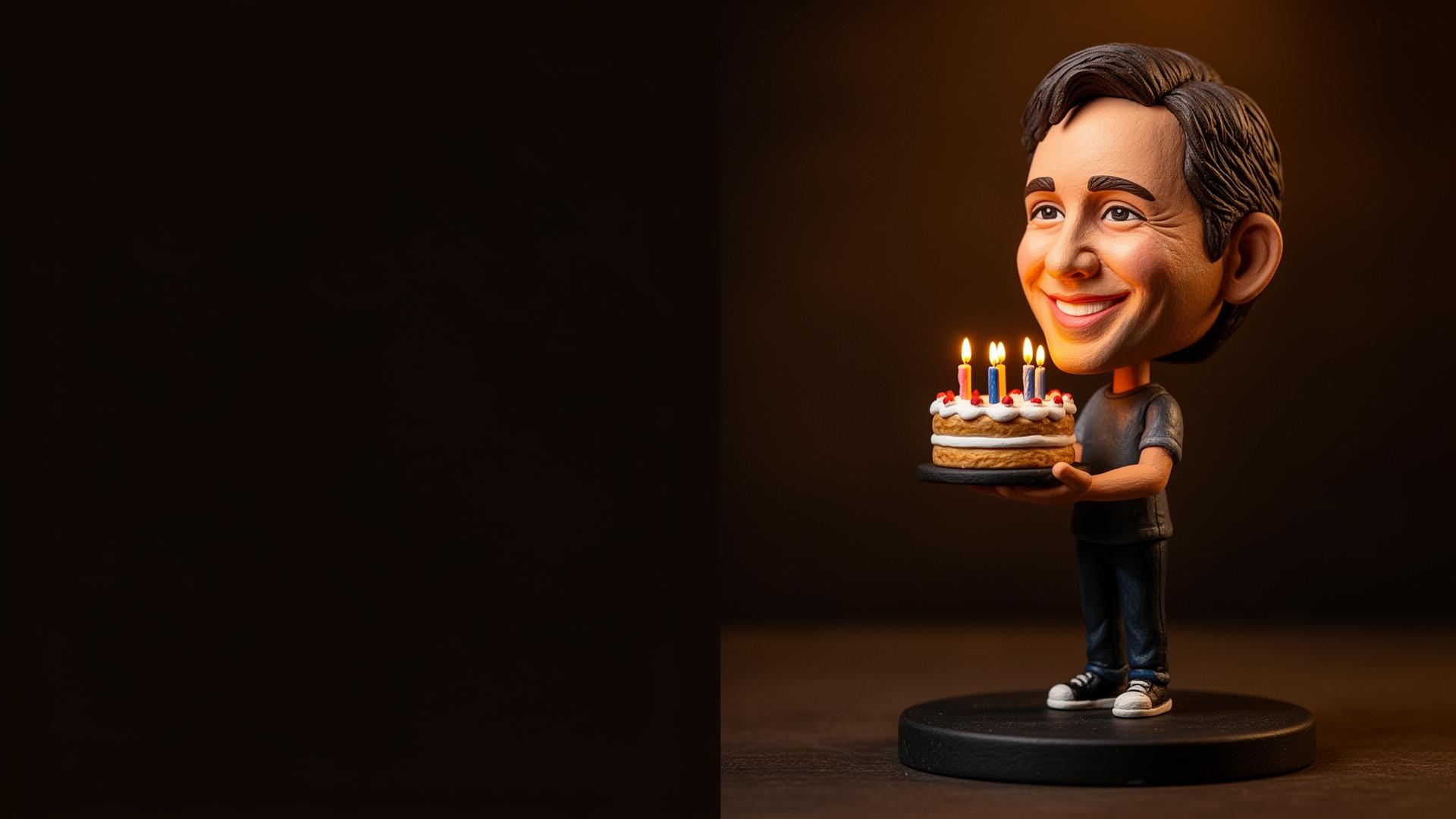 Personalisierte Weihnachts-Wackelfigur – personalisierte Wackelfigur Personalisierter Bobblehead zu Weihnachten nach Foto | Wackelwelt Manufaktur