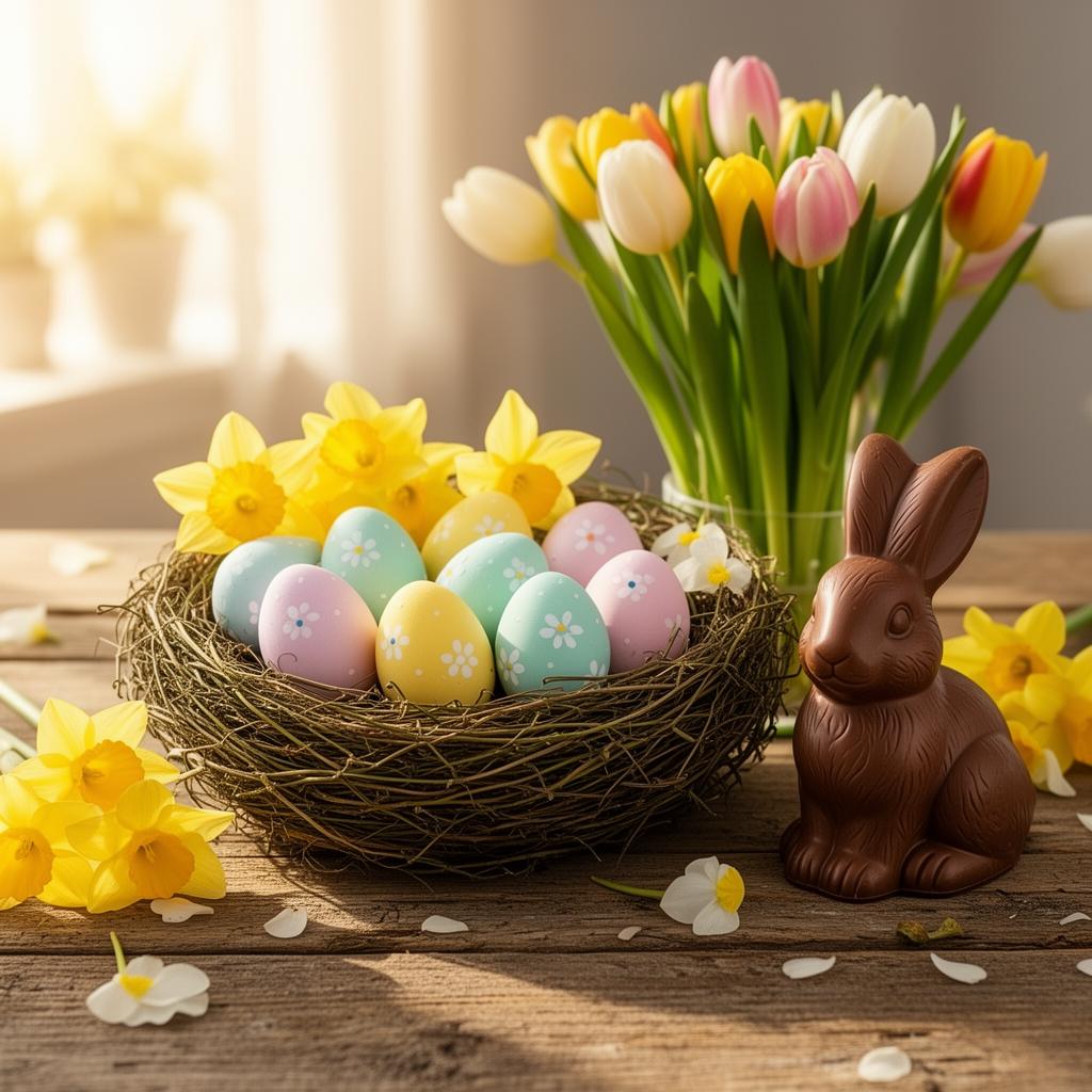 Personalisierte Wackelfigur für Personalisierter Bobblehead zu Ostern nach Foto – Bobblehead nach Foto bestellen