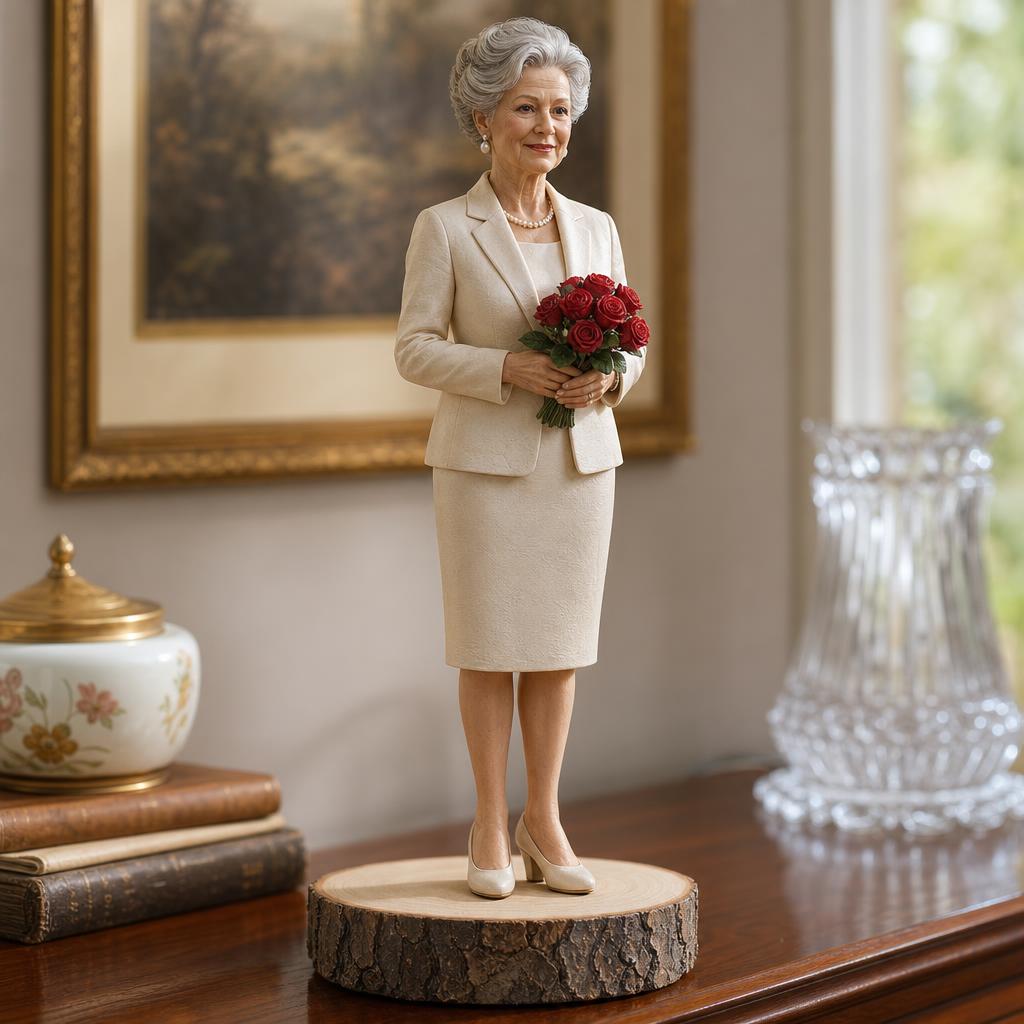 Personalisierte Wackelfigur für Personalisierter Bobblehead für die Schwiegermutter nach Foto – Bobblehead nach Foto bestellen
