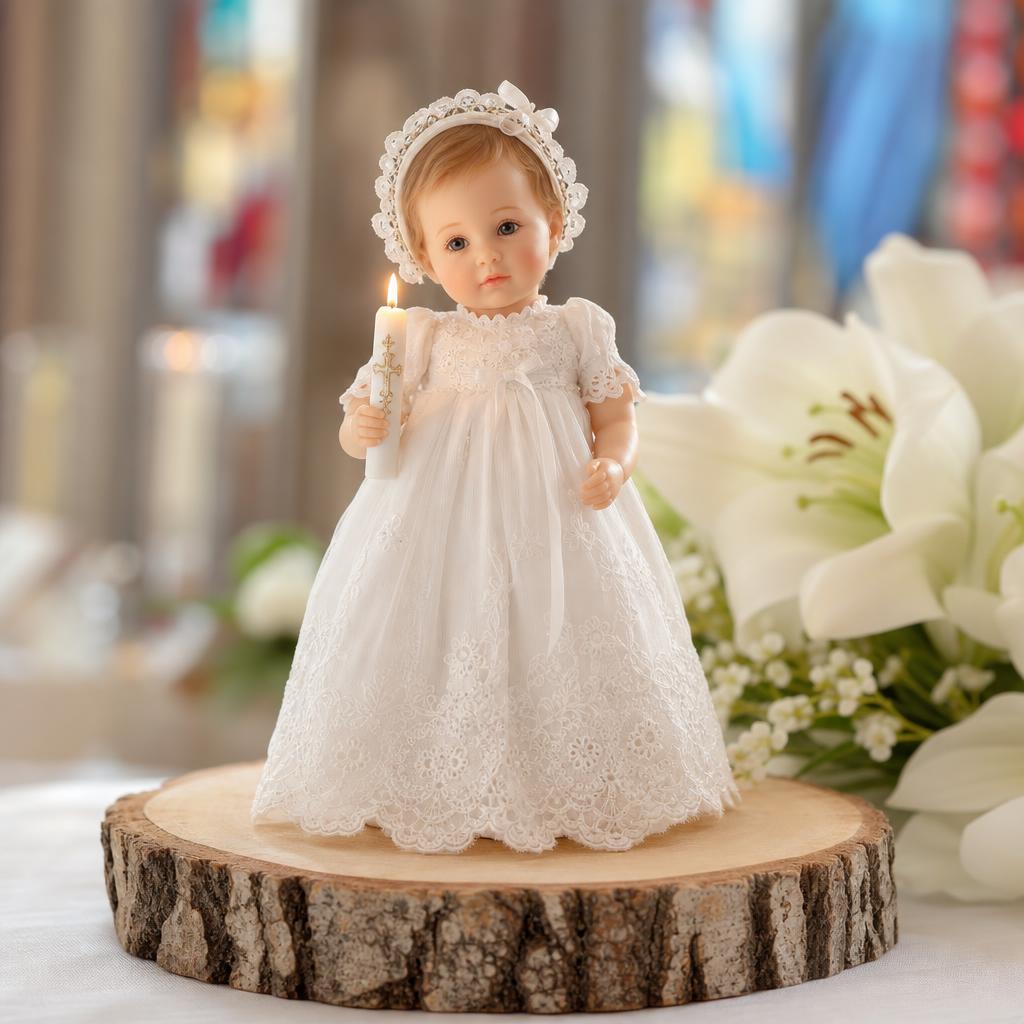 Personalisierte Wackelfigur für Personalisierter Bobblehead zur Taufe nach Foto – Bobblehead nach Foto bestellen