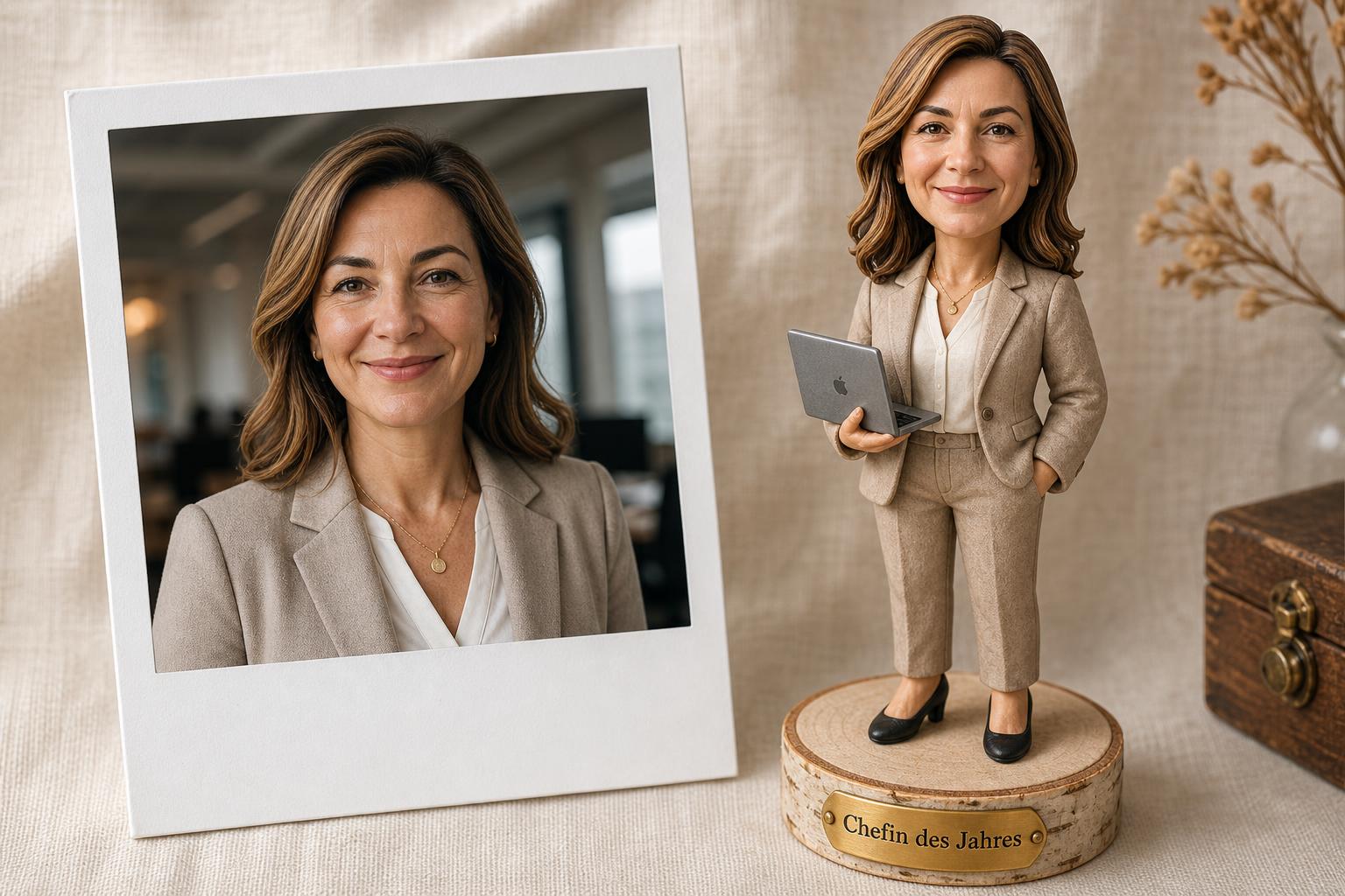Business-Wackelfigur personalisiert – professionelle Figur nach Foto