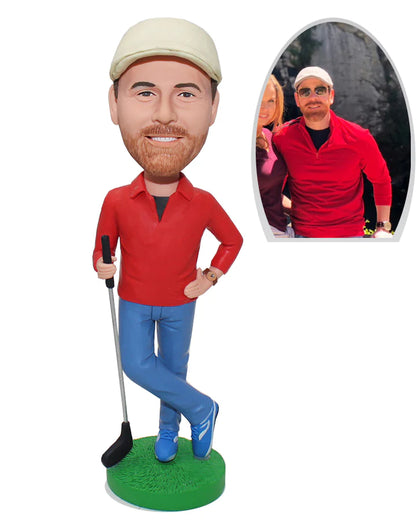 Personalisierter Wackelkopf - Golf Edition